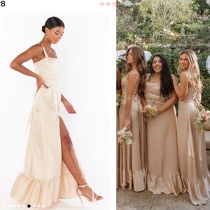 Show Me Your MuMu Cream Maxi Dress